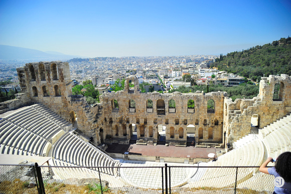 Auditorium at The Acropolis in Athens, Greece