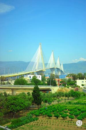 Rio–Antirrio Bridge in Greece